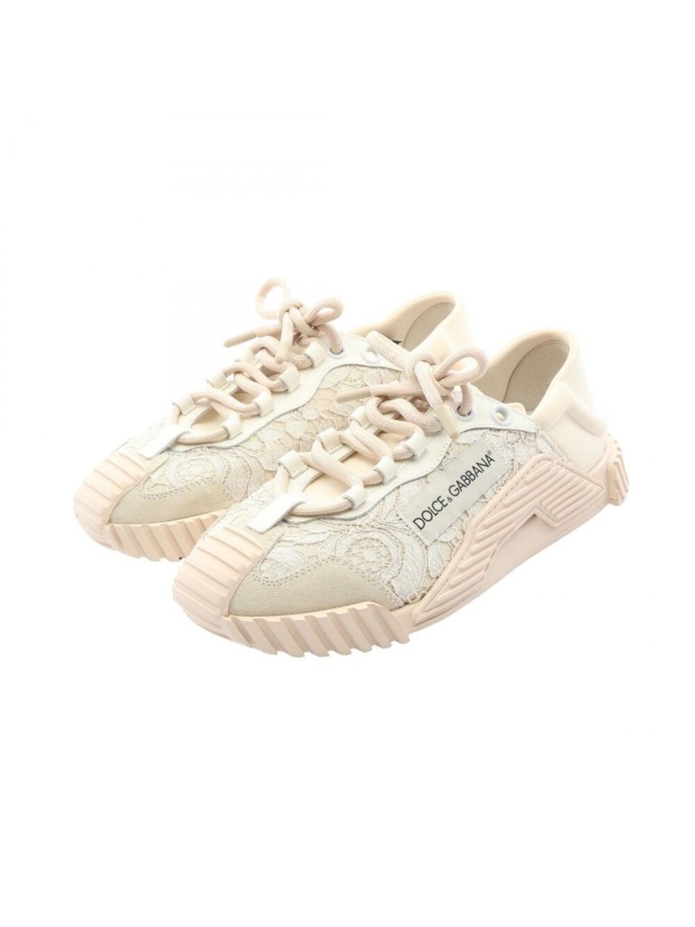 Dolce & Gabbana Sneakers Lace Suede Slip-on